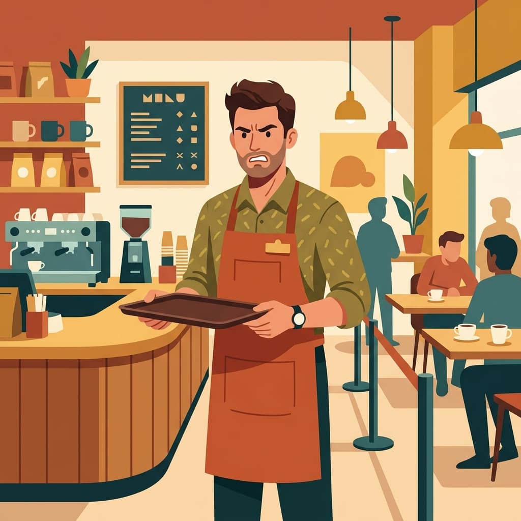 Quản lý tìm giải pháp thay thế khi nhân viên hủy ca