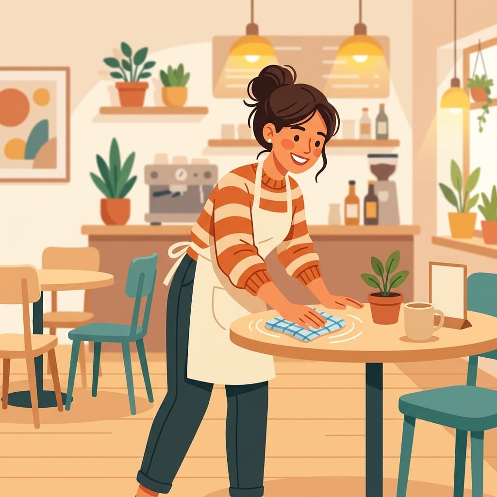 Sinh viên làm việc tại sự kiện tiệc cưới